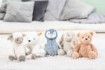 Steiff Hoppie Hase ellgrau, Plüschtier Hase mit Schlappohren, Soft Cuddly Friends, flauschiges Stofftier zum Kuscheln – Bild 6